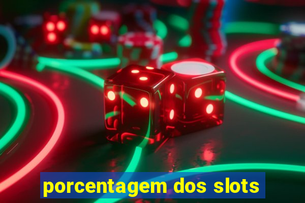 porcentagem dos slots